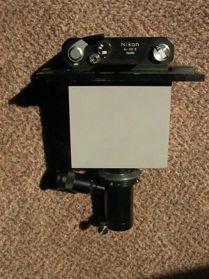 Reichert Austria microscope camera ibsor T,b,1-125 shutter Nikon M-35s Camera - Image 1 of 4