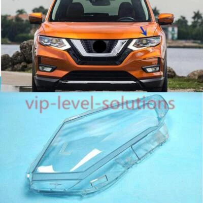 Cubierta transparente de lente de faro lateral izquierdo para Nissan X-Trail 2017-2020 + pegamento sellador Foto 1 de 4