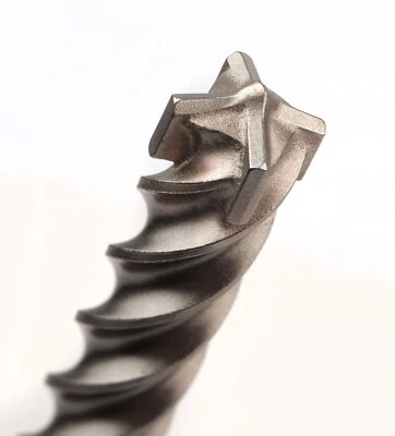 SDS-Plus Bohrer 4 Schneiden Betonbohrer Steinbohrer Quatro X Bosch Alpen Makita - Bild 1 von 4