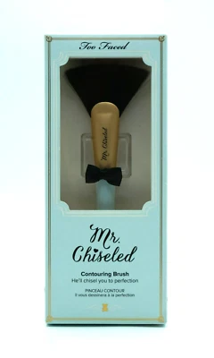 Too Faced Mr Chiseled Contouring Brush Chisel Perfection Full Size Cruelty Free - Image 1 of 3