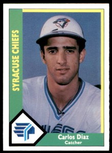 1990 CMC Carlos Diaz Syracuse Chiefs #336