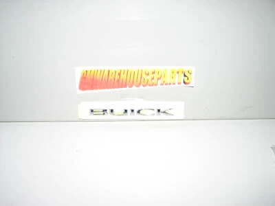 2014-2016 LACROSSE ALLURE EMBLEMA DE PORTA-MALAS CROMADO "BUICK" NOVO GM # 90766826 - Imagem 1 de 3