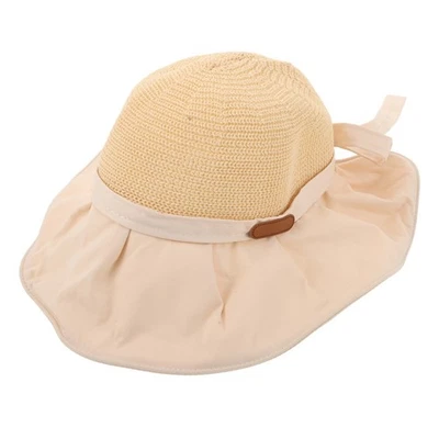  Cappello Di Protezione Solare Estivo Cappelli Da Donna Per Il Sole - Immagine 1 di 4
