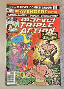 The Avengers Starring in Marvel Triple Action - #32  *C075 - Picture 1 of 1