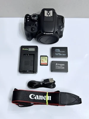 Digitalkamera Canon EOS 100D / 18.0 MP/ FULL-HD/ Touchscreen / *4420* Auslösunge - Bild 1 von 4
