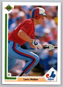 1991 Upper Deck Larry Walker #536 - Picture 1 of 2