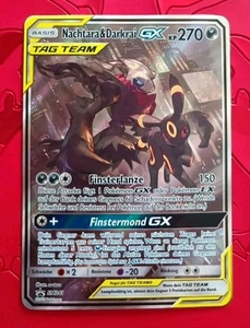 Nachtara & Darkrai GX / Tag Team / Black Star Promo SM241 Deutsch NM - Bild 1 von 7