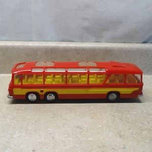 Vintage Roxy Toys Vauxhall Vega Tour Coach Bus, Plastic Friction Toy, 12" - Picture 1 of 12