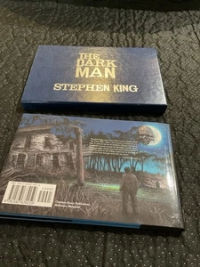 STEPHEN KING THE DARK MAN GIFT EDITION SLIPCASE BOOKMARK CEMETERY DANCE - Bild 1 von 7