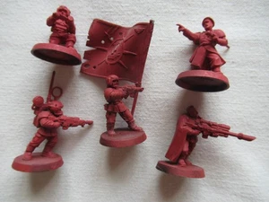 5 Man Classic Cadian Command Squad - Astra Militarum *Warhammer 40.000* GW - Foto 1 di 5