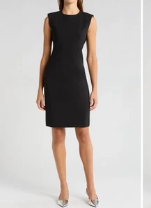 Theory Black Fitted Dress Size 00 - Picture 1 of 2