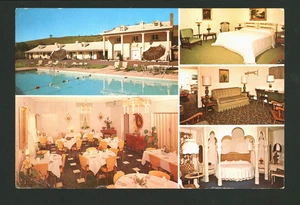 Minuet Manor Motel & Comedor Altoona PA GIGANTE Multivista Postal 9"x6" Años 60 - Imagen 1 de 2