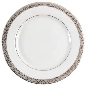 Nikko Platinum Filigree Bread & Butter Plate/Gravy Underplate 2283136 - Picture 1 of 1
