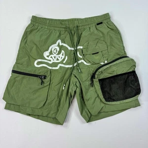 Pantalones Cortos de Caminante de Helado Para Hombres Pequeños Mar Spray Verde Bolsillos de Carga - Imagen 1 de 9
