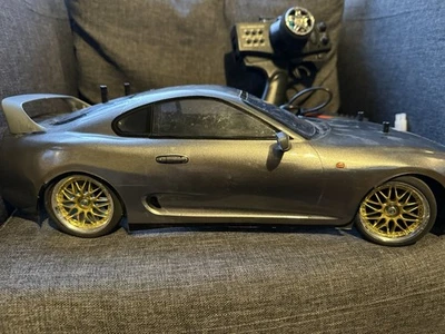 Tamiya Toyota Supra Drift RC Car - Image 1 of 4