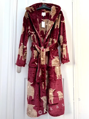 Próximo Vestido Supersuave Borgoña Hamish The Highland Cow Foto 1 de 3