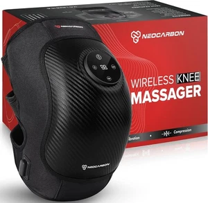 Neocarbon NC-T01-KM Kabelloses Kniemassagegerät Schwarz Beheizt Therapie Batteriebetrieben - Bild 1 von 6
