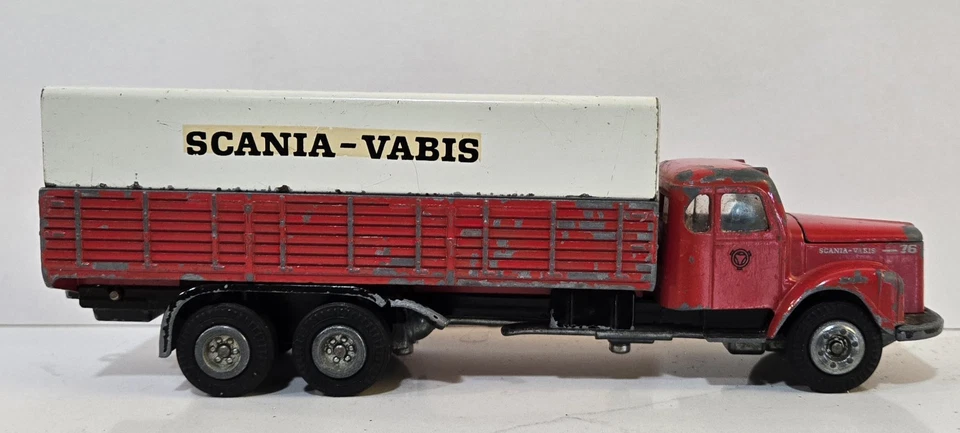 Tekno Scania Vabis #451 Red Truck 1:50 Scale 110 Diecast Model Denmark w/ Box - Image 1 of 4