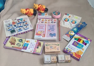 Lote de coleccionables de Winnie the Pooh de Disney - suministros de artesanía y arte de colección nuevo en paquete - Imagen 1 de 11
