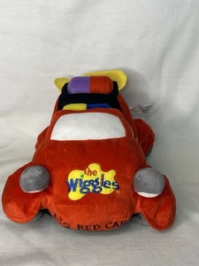 Cojín de felpa suave The Wiggles Big Red Car 38 cm de largo 20 cm de alto en muy buena condición publicación gratuita - Imagen 1 de 7