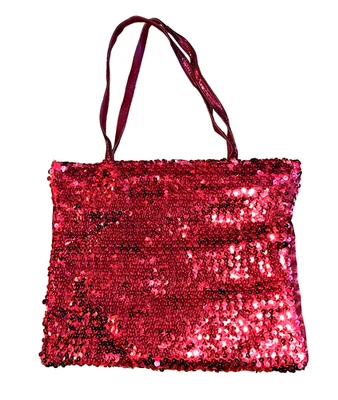 Caterina Lucchi Red Sequin Bag Vintage Made in Italy Designer Handbag Y2K - Image 1 of 4