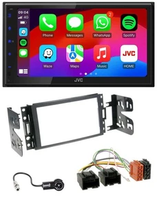 JVC Bluetooth USB MP3 2DIN DAB Autoradio für Chevrolet Corvette Uplander 05-13 - Bild 1 von 10