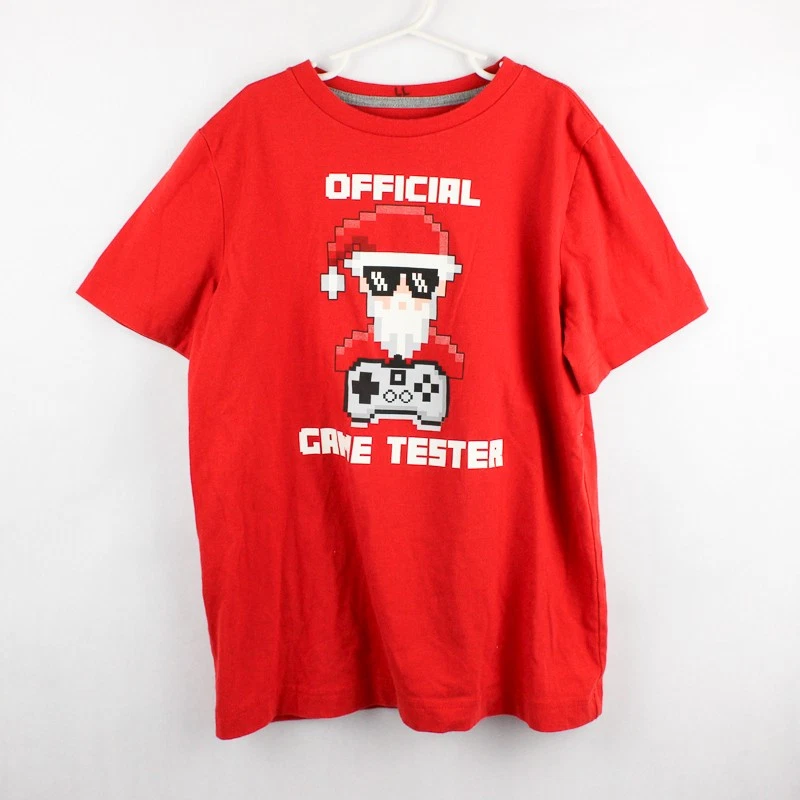 Camiseta Thereabouts Oficial Game Tester Papá Noel Niño Med 10/12 Husky Foto 1 de 4