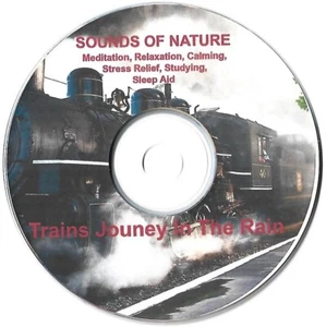 Trains Journey In The Rain ~ Sounds Of Nature ~ Meditation Relaxation Sleep Aid - Picture 1 of 1
