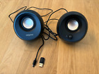 Creative Pebble V3 Lautsprecher schwarz / USB-C und A + Bluetooth + Aux / Top