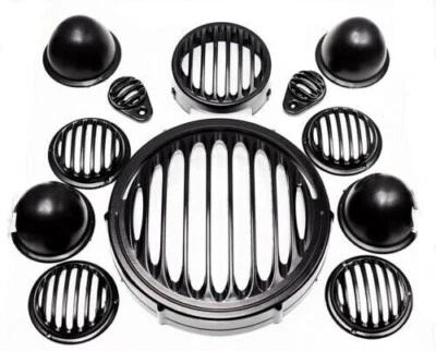 Комплект гриля Royal Enfield Classic Reborn 350 куб. см «ФАРА, ЗАДНИЙ ФОНАРЬ, ТРАФИК» - Изображение 1 из 3