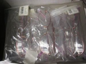 10 CHRISTIE BRINKLEY Eyeglass Frames  LYRICAL in PINK  50-18-135    - Picture 1 of 6