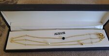 Giani Bernini 18k Gold Over SS 3 Piece Onyx & Freshwater Pearl Bracelet Set 
