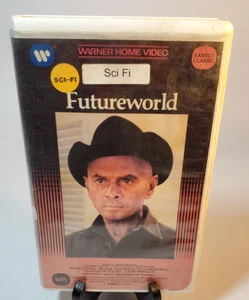 Futureworld Warner Home Video VHS Clamshell Sci-Fi Peter Fonda Yul Brynner - Picture 1 of 8