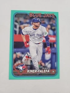 ISIAH KINER-FALEFA 2024 TOPPS UPDATE AQUA #US9 TORONTO BLUE JAYS NEAR MINT - Picture 1 of 2
