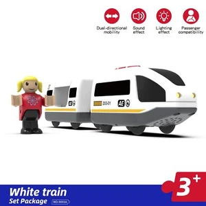Electric Locomotive For Thomas Brio Wooden Train Railway Track Kids Pretend Toys - Picture 1 of 10