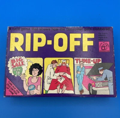 RIP OFF Game by Waddington of London Complete 1975 Family Friendly Buy Sell Game - Image 1 of 4