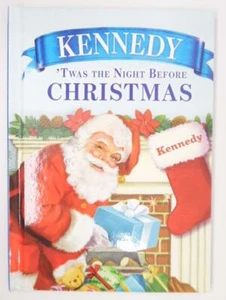 'Twas The Night Before Christmas Personalized Custom Hardcover Book (Kennedy) - Picture 1 of 2