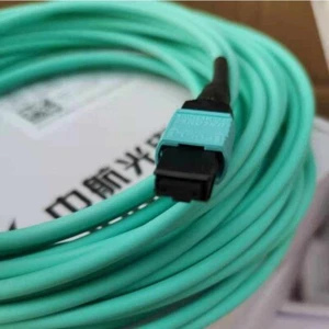5 ~ 100M Jonhon MPO auf MPO OM3 8 Kern Typ B Glasfaser Patchkabel Set - Bild 1 von 17