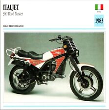 Italjet 350 Road Master High Perf 1983 Italy Edito Service Atlas Motorcycle Card