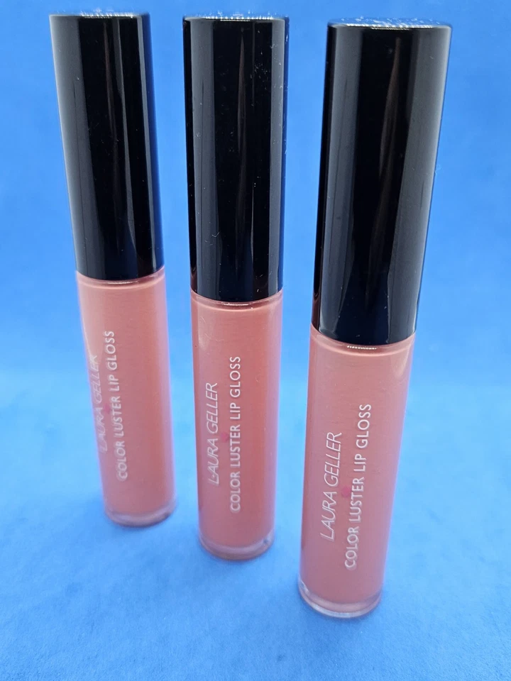 Laura Geller Color Luster Lip Gloss ROSY TARTE 0.21oz (LOT OF 3) - Image 1 of 1
