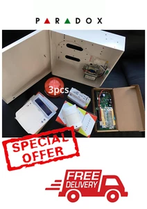 Paradox KIT (SP7000 + k32LCD + 476PET (3 Stck.) + Metallgehäuse + IP150 + 65 Wärme A1R (3 Stck.)) - Bild 1 von 7
