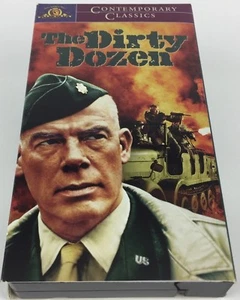 1967 The Dirty Dozen VHS 1999 Veröffentlichung des Films Classic War Film Lee Marvin - Bild 1 von 11