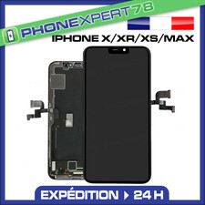 ECRAN OLED LCD VITRE TACTILE SUR CHASSIS POUR IPHONE X / XR / XS / XS MAX
