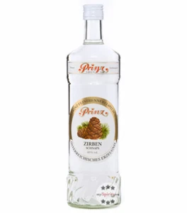 Prinz: Zirben Schnaps - Kräuterschnaps aus Zirbenzapfen/ 40% Vol. / 1,0L Flasche - Bild 1 von 3