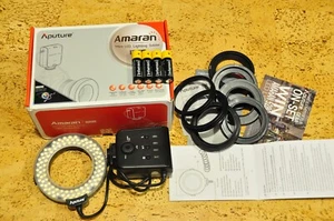 Blitzlicht Aputure Amaran Halo Modell HN-C100 LED Makro Ring Super! - Bild 1 von 4