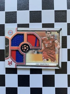 2018-19 Topps Museum UCL Triple Relics Javi Martinez Ruby /25 Bayern München - Bild 1 von 2