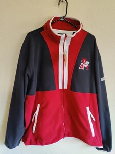 Chaqueta de lana para hombre University of Arkansas Razerbacks Columbia talla XL con cremallera completa - Imagen 1 de 9