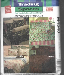Easy McCall's Trading Spaces by McCall's Pattern #M4540 - BEDDING - Bild 1 von 1