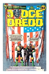 Judge Dredd #6 Cursed Earth Part 2 (1984) Eagle/Quality Comics - Picture 1 of 2