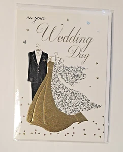 Tracks Publishing Wedding Card Original Packaging w/Envelope Greeting Card - Picture 1 of 3